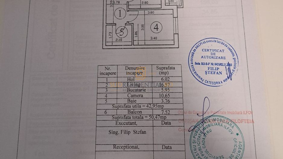 Apartament 2 camere decomandat - Popesti Leordeni, metrou Berceni - Schiță 11