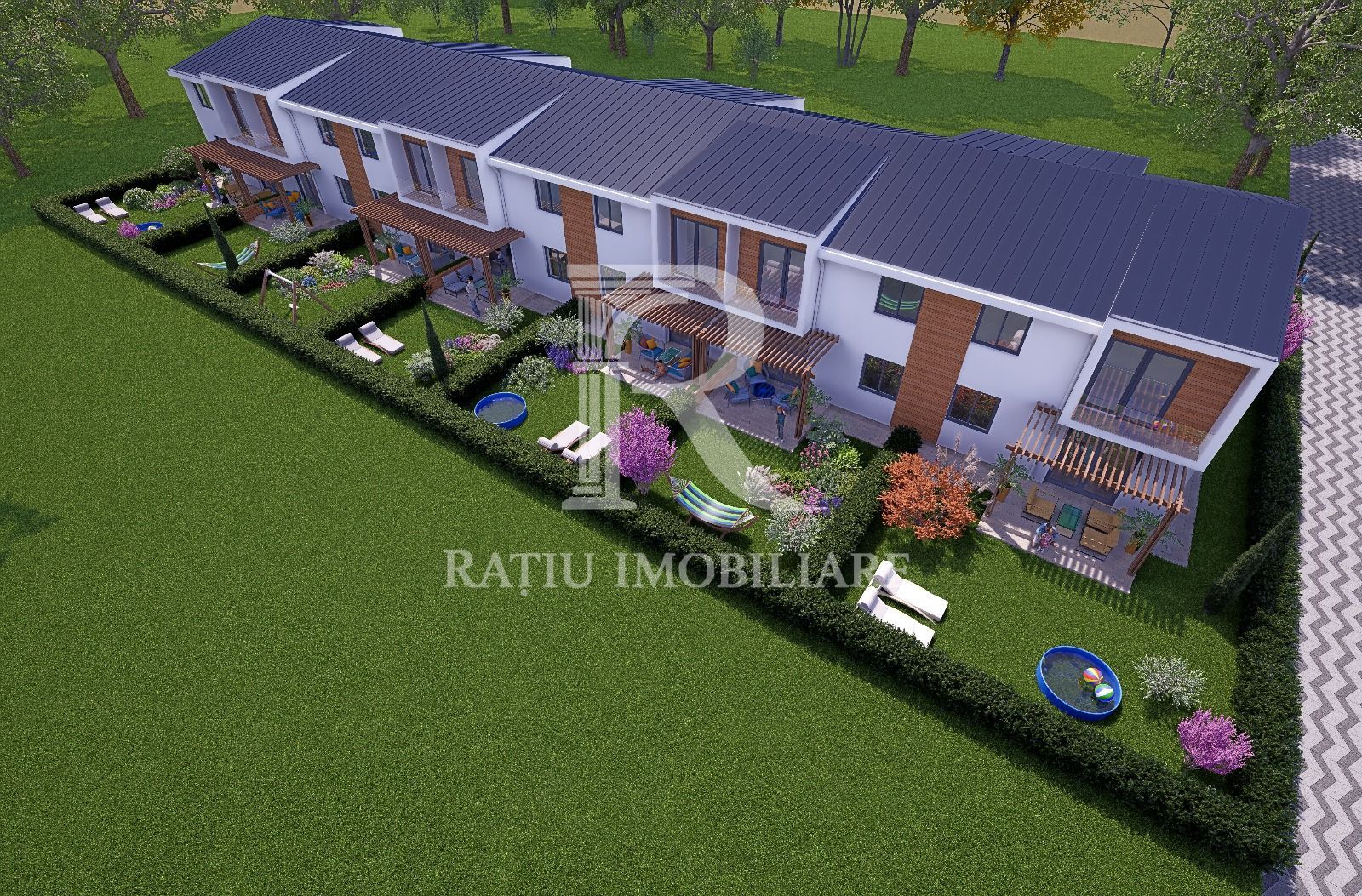 Case cu 4 camere însiruite | Dezmembrare posibila | Santandrei | Bihor - Poză 9