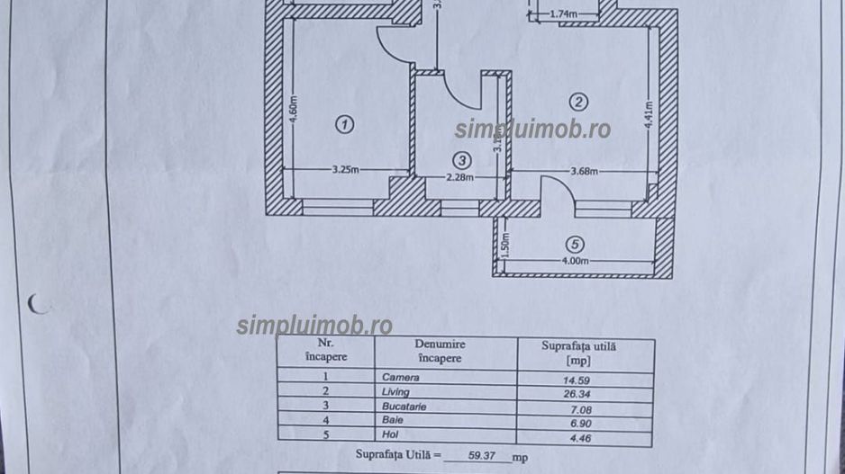3 cam SPATIOS Living 26mp Splaiul Unirii Confort City - Poză 6