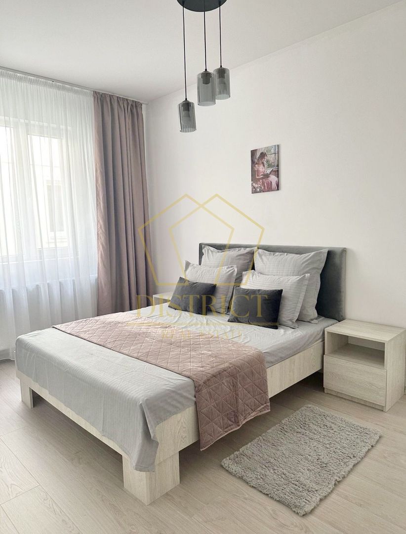Apartament cu 2 camere mobilat, la etaj intermediar in Giroc la asfalt. - Poză 1