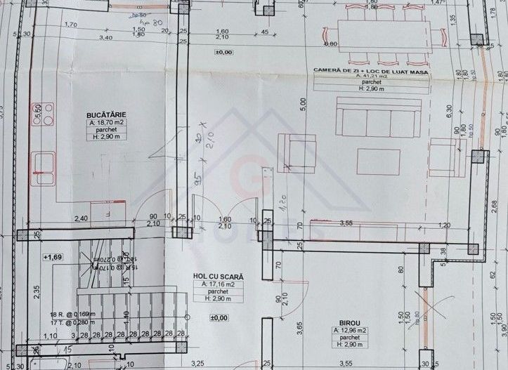 Casa spatioasa. Pretabil si pt. clinica, invatamant, camin varstnici. - Schiță 52