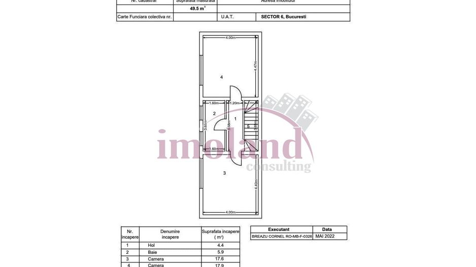 Vanzare - vila noua+spatiu birou/comercial - Crangasi-Constructorilor - Schiță 17