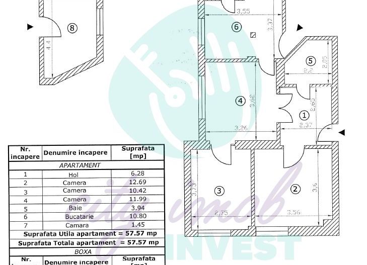 Apartament 3 camere, Cotroceni - Gradina Botanica - Poză 2