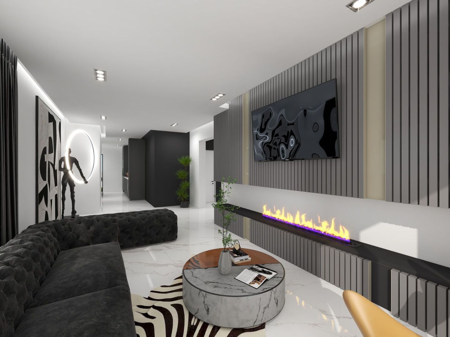 Penthouse NOU - 3 camere/2locuri de parcare/terasa 70mp - Poză 11