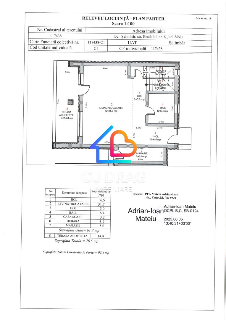 Casa Selimbar 545 mp teren - Poză 8