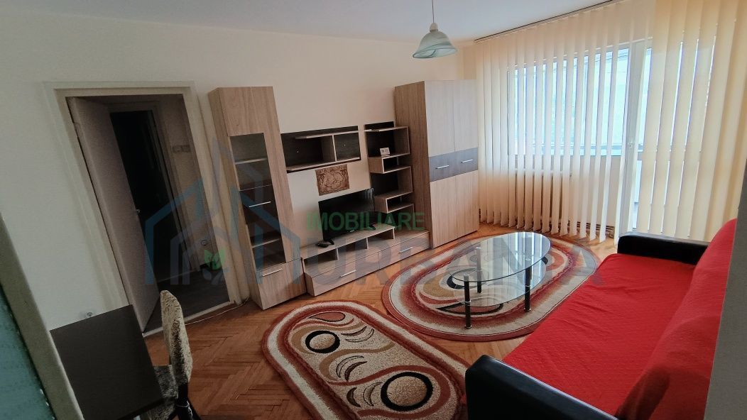 Apartament 2 camere decomandat, Podu Roș, Iași - mobilat, utilat, centrală termică, aer condiționat - Poză 1