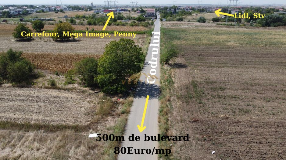 Teren intrare comuna Berceni, Codrului, 430 mp - Poză 2