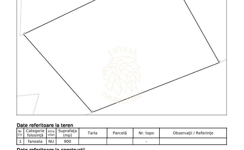 Teren 900 mp-ideal investitie-curent-Unirea - Poză 2