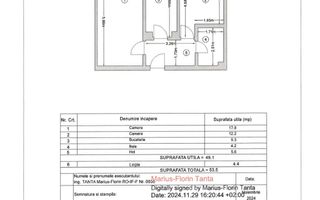 Apartament 2 camere, mobilat si utilat, loc de parcare, Grand Arena - Poză 9