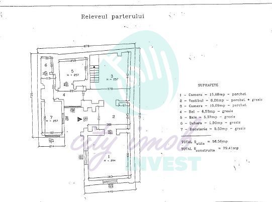 Casa cu 3 camere si curte - Poză 2