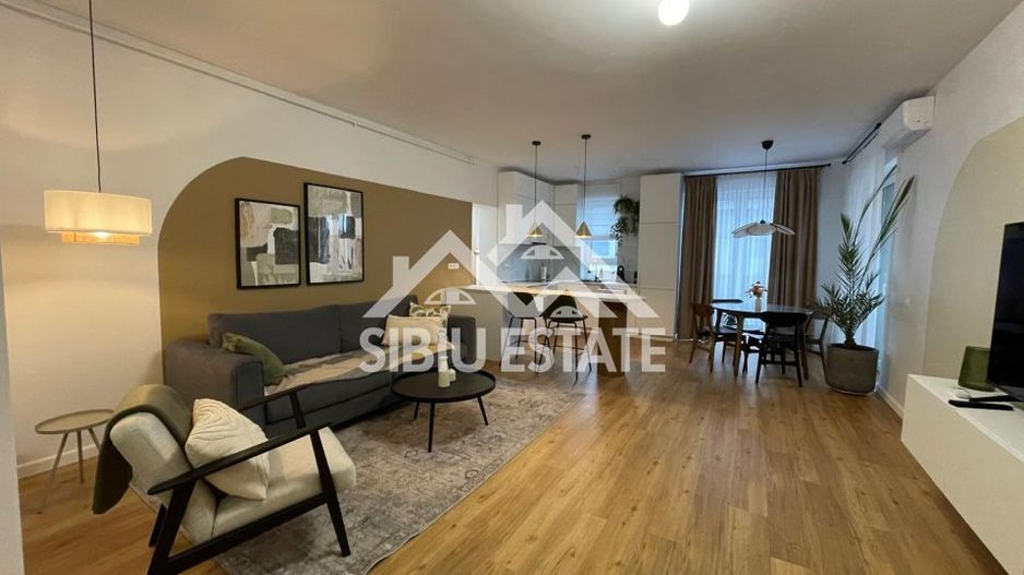 Apartament de LUX de  inchiriat cu 2 camere, parcare mobilat si utilat - Poză 2