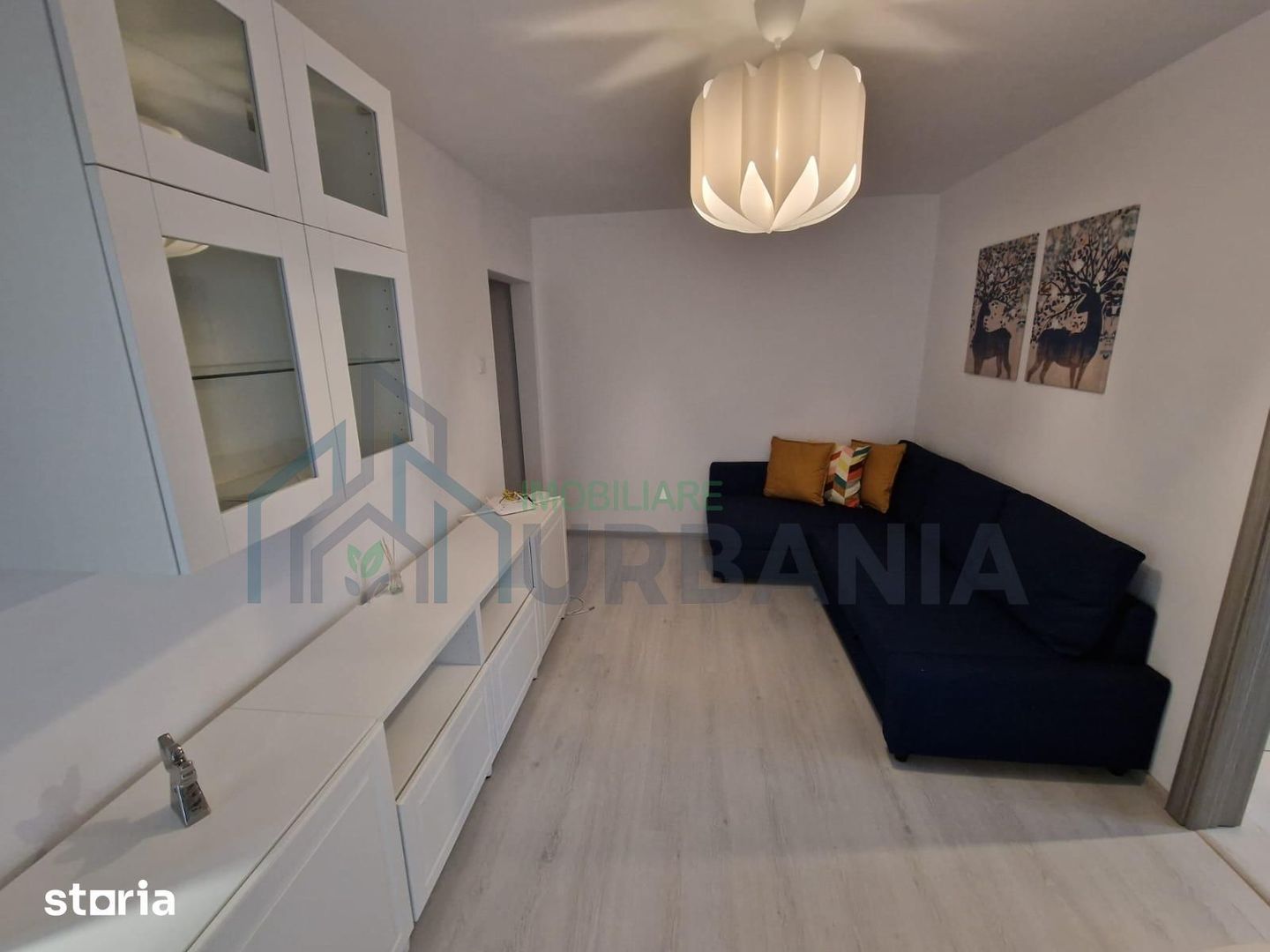 Apartament 2 camere de închiriat în Alexandru cel Bun, renovat integral și mobilat modern - Poză 15