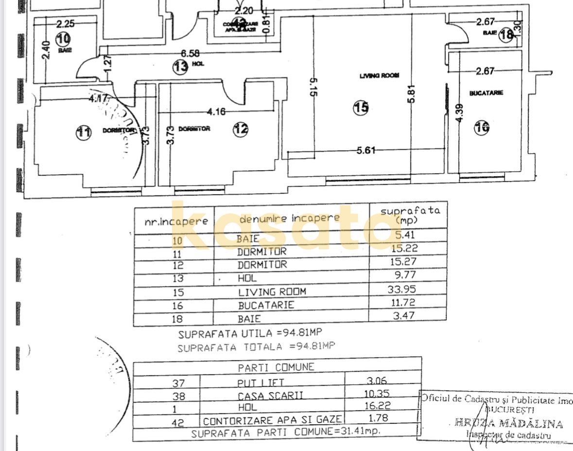 OPORTUNITATE | APARTAMENT 3 CAMERE | DOROBANTI | BLOC NOU | DECOMANDAT - Poză 11