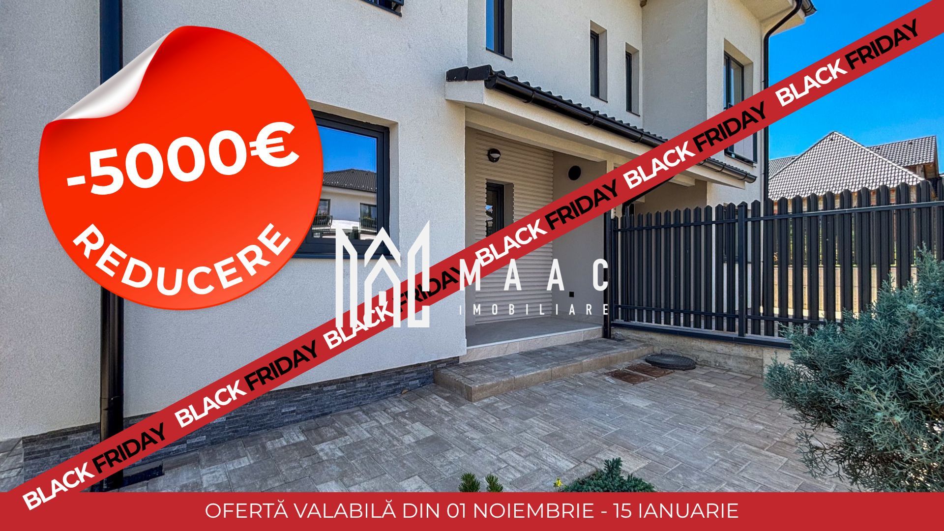 BLACK FRIDAY-Duplex | 150MPU | Teren 250MP | 5 Camere | Terasa - Poză 1