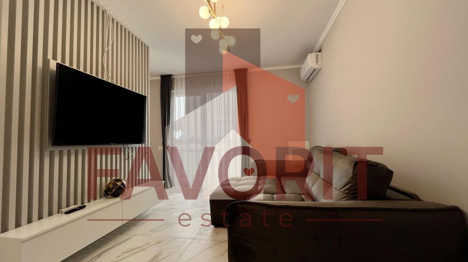 Apartament cu 1 camera mobilat si utilat in bloc nou - Poză 1
