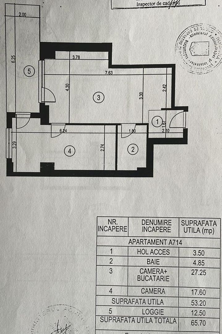 Apartament Herastrau | Zagazului | Loc parcare - Schiță 16