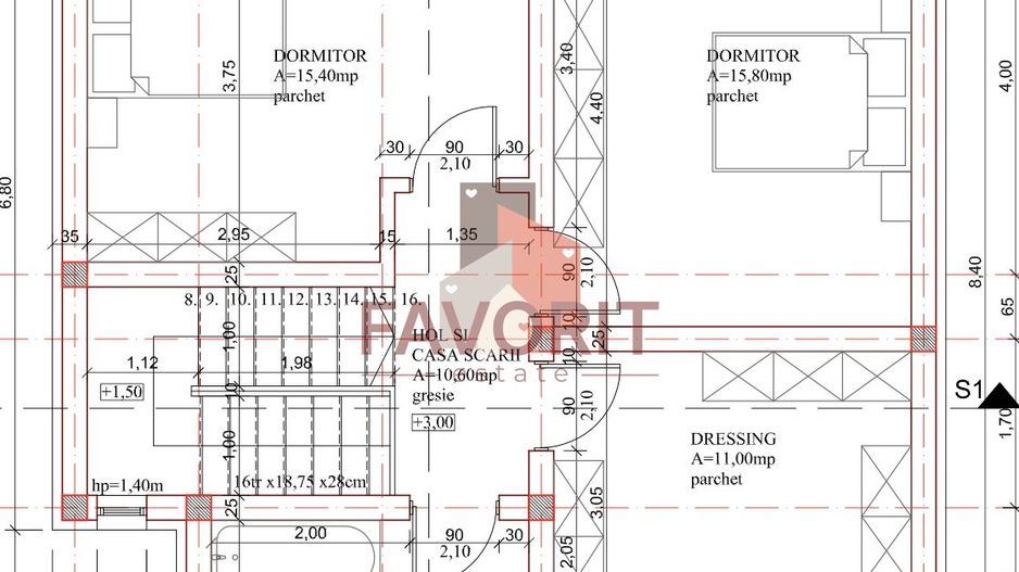 Casa individuala. Disponibila imediat. 4 dormitoare - Schiță 26