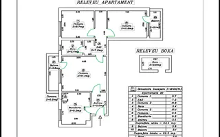 Apartament cu 3 camere de vanzare Central, Oradea. - Schiță 15