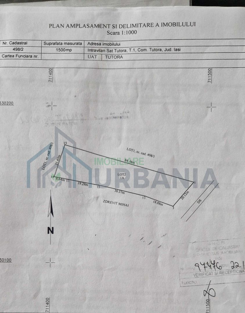 Teren de vanzare in Tutora - Poză 2