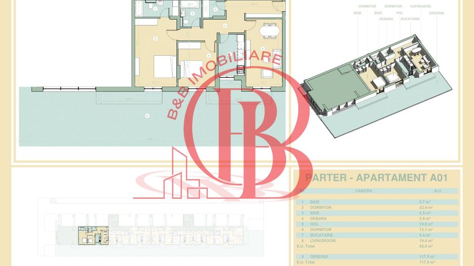 3 camere -gradina proprie Metrou Nicolae Teclu - Schiță 8