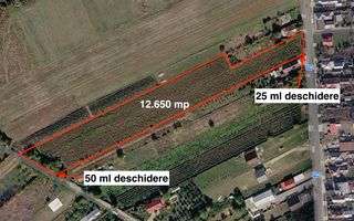 Teren intravilan de vanzare | 12.650 mp | Ghirdoveni | Comision 0% - Poză 1