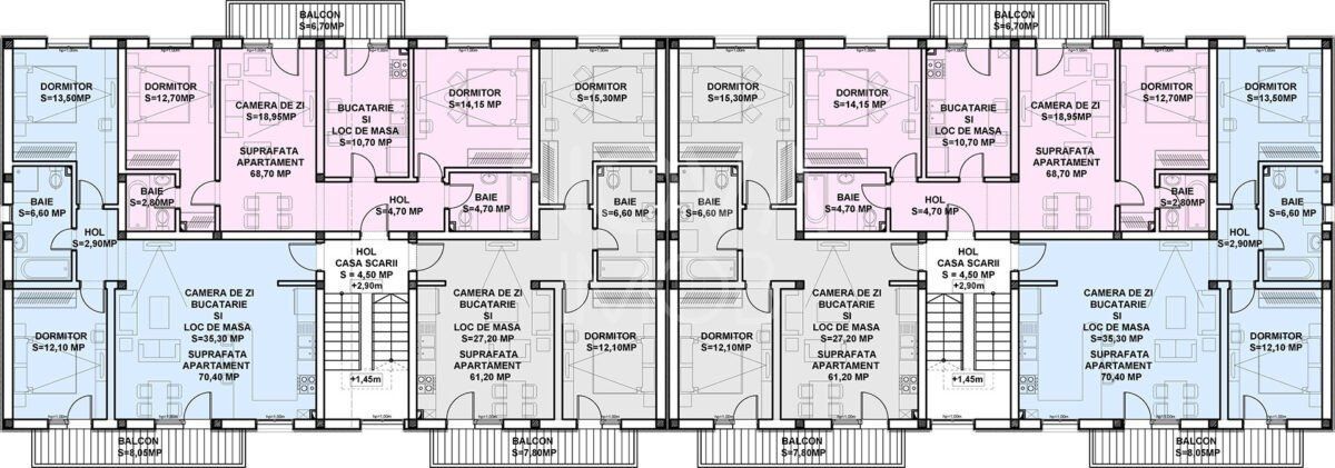 Apartament 3 camere, 2 bai + camara - Str. Doamna Stanca - Poză 8