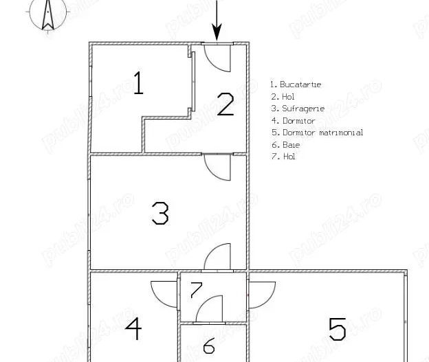 Vanzare 3 camere Titan-Aleea Giurgeni - Poză 10