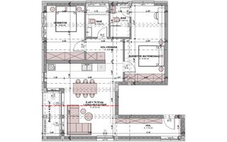 Apartament la Vila, 3 camere, Arhitectilor, Sibiu - Schiță 6