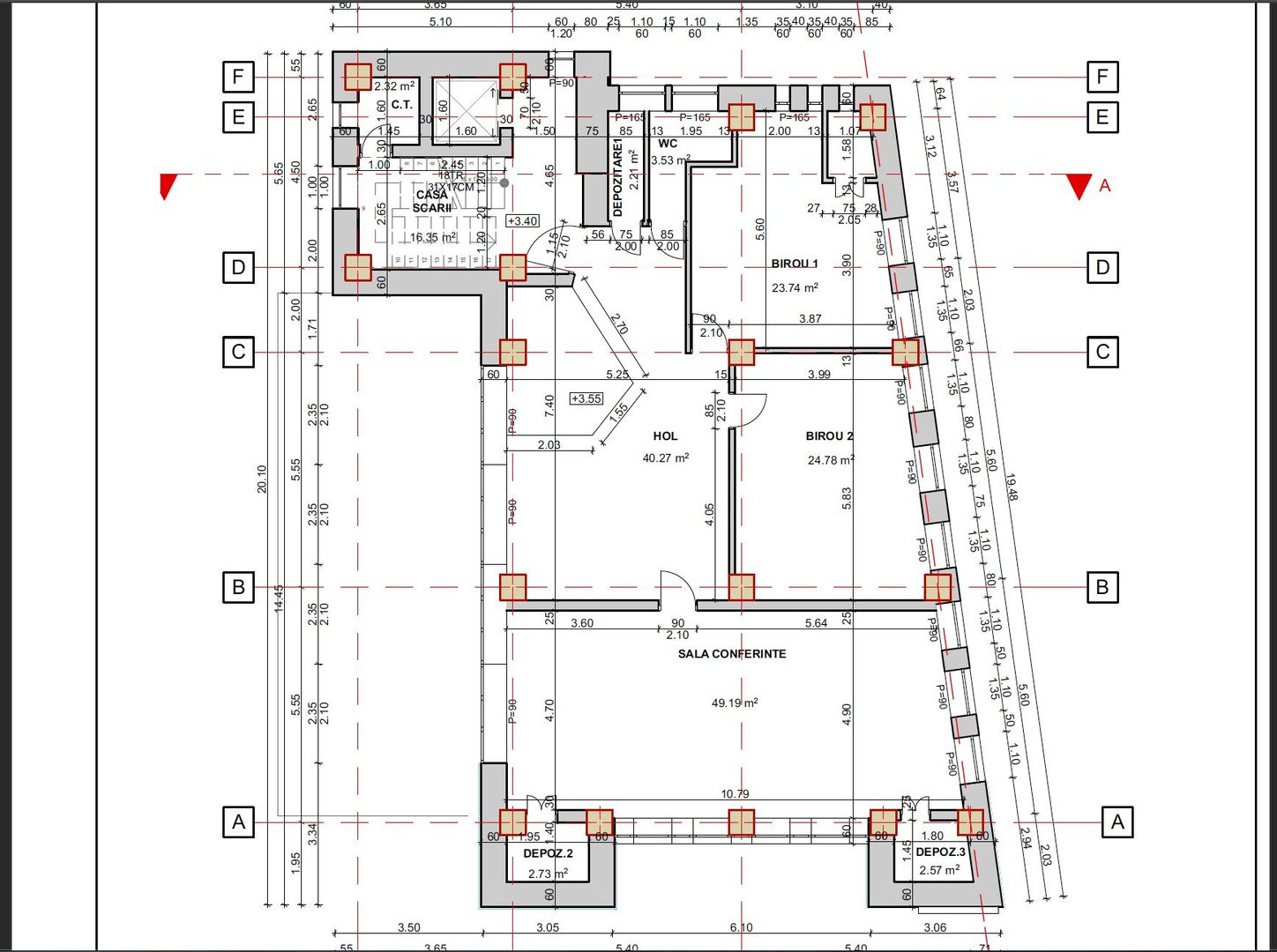 Spatiu în clădire de birouri - Poză 3