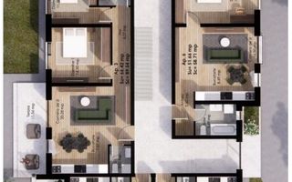 Apartamente NOI cu  3 camere,zona Semicentrala - Poză 5