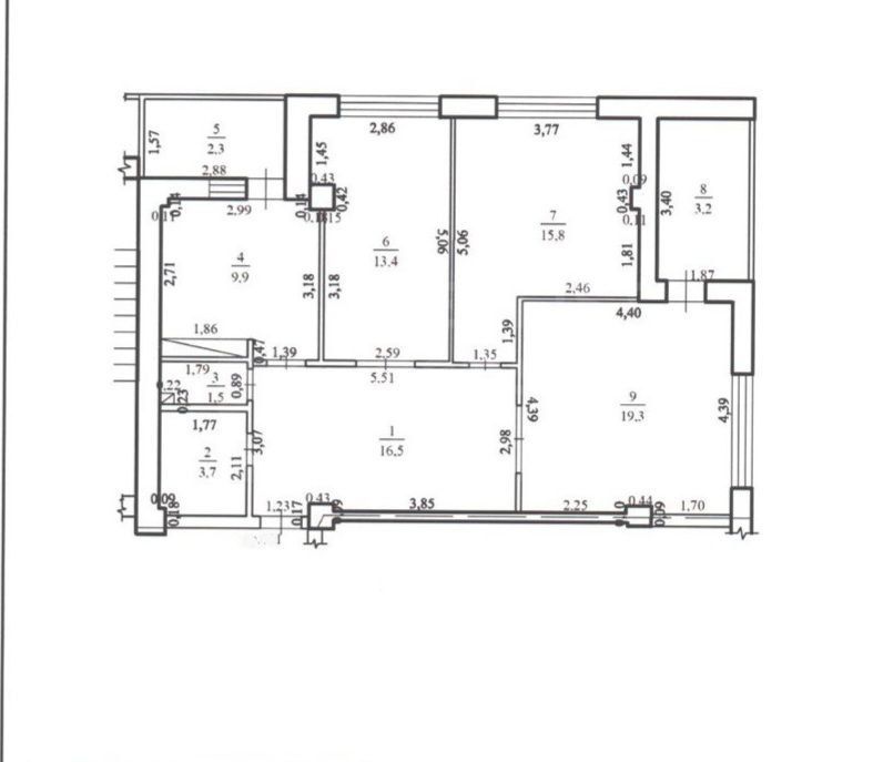 Vânzare, apartament, 3 camere, strada Nicolae Dimo, Râșcani - Poză 16