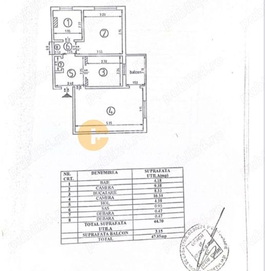 DACIA - 2 CAMERE DECOMANDAT  - ETAJ INTERMEDIAR - Poză 5