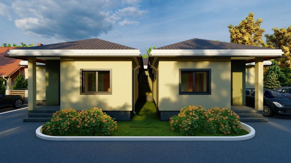 Giroc-Sat Batran | Duplex parter | Toate utilitatile | Strada Asfaltata - Poză 1