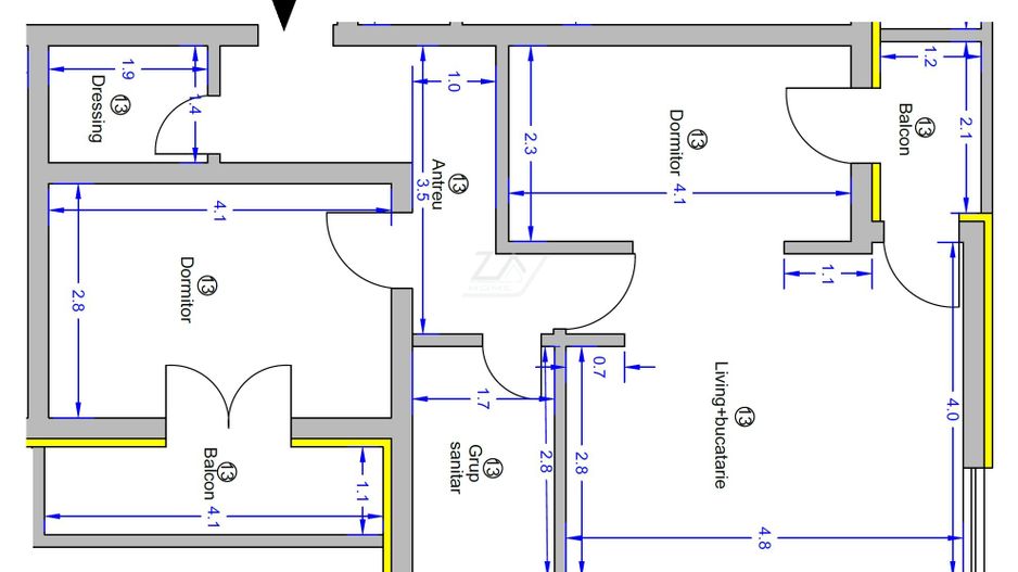 Bloc finalizat. 2 balcoane. Loc de parcare. - Poză 8