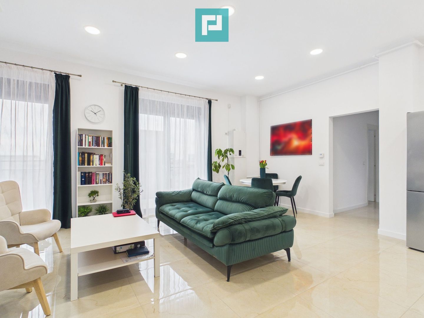 Penthouse premium, 4 camere, mobilat, 2 balcoane - Poză 1