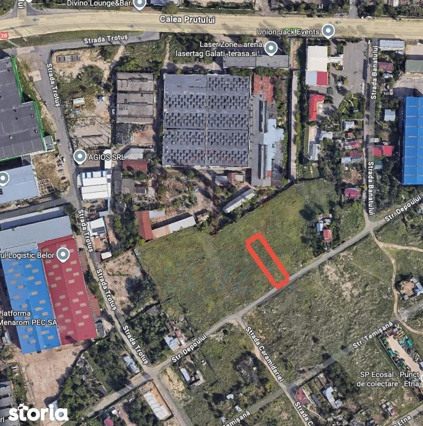 24.900 euro, NEGOCIABIL, 262 mp, teren intravilan, zona Depou CFR - Poză 3