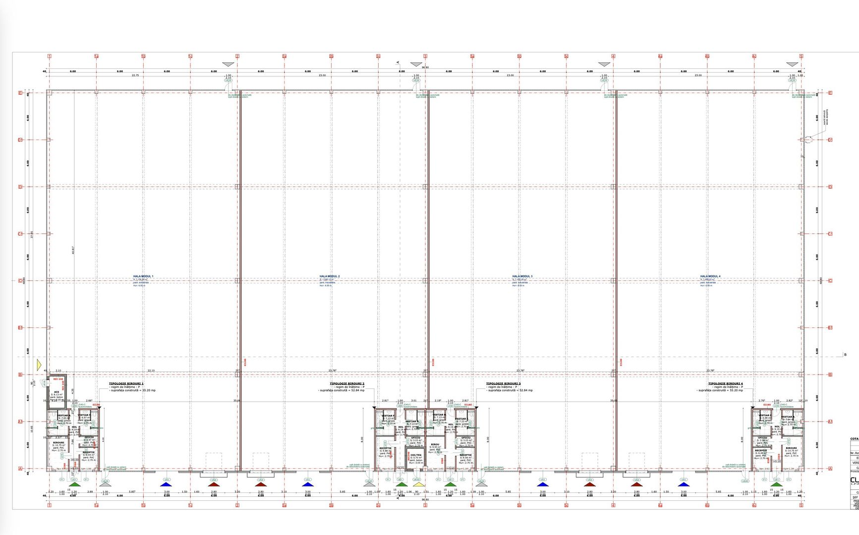 4646 mp - Hala industriala de inchiriat in Parc Industrial Arad - Poză 3