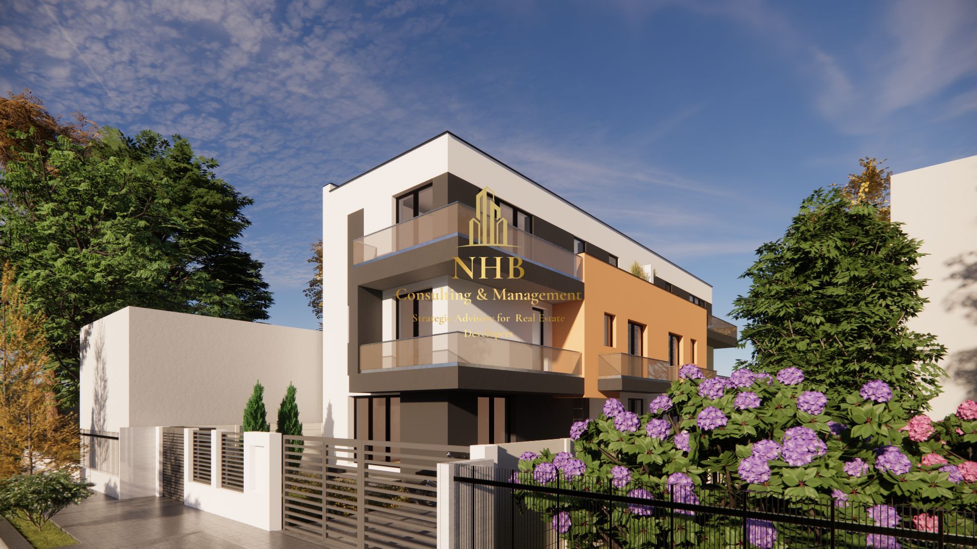 Vând vila în duplex 4 camere, 3 dormitoare, 4 bai, 2 locuri parcare - Poză 1
