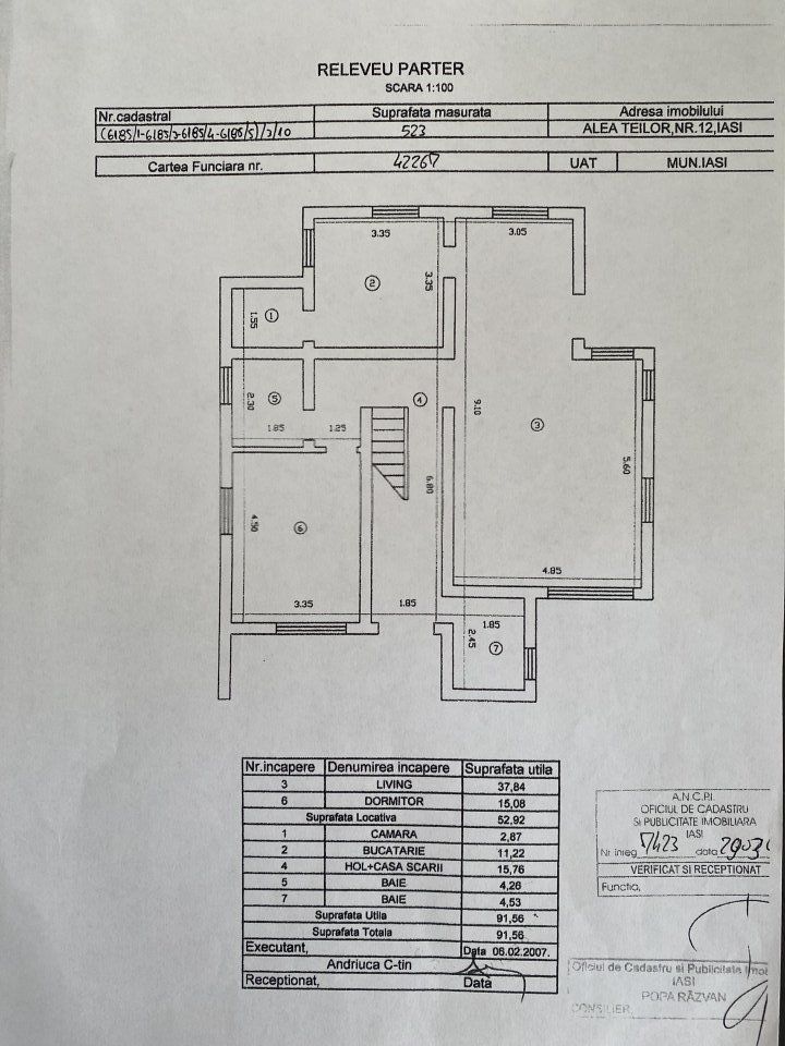 CASA/VILA DE VANZARE BUCIUM,CARTIER IC BRATIANU,235 MP UTILI,521MP TEREN - Poză 14