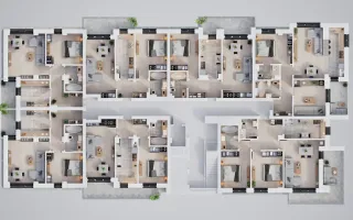 Apartament modern cu 3 camere, Rate la Dezvoltator 7 ani - Poză 12