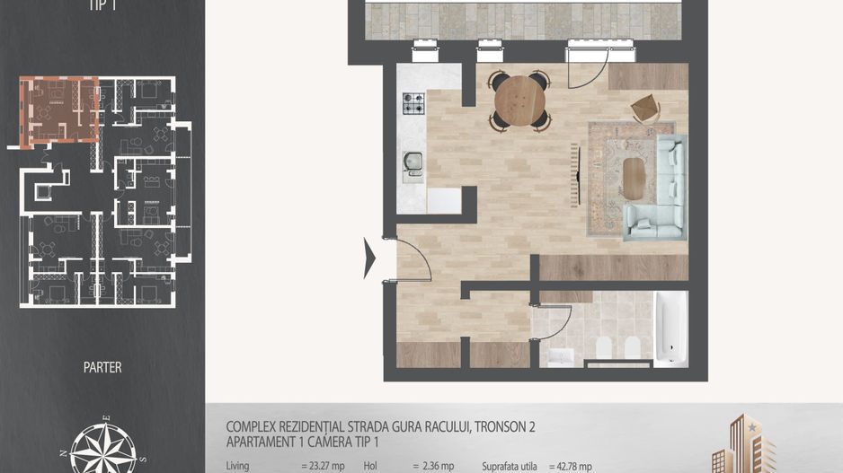 Garsoniera ideala investitie  Pallady Metrou Nicolae Teclu - Schiță 11