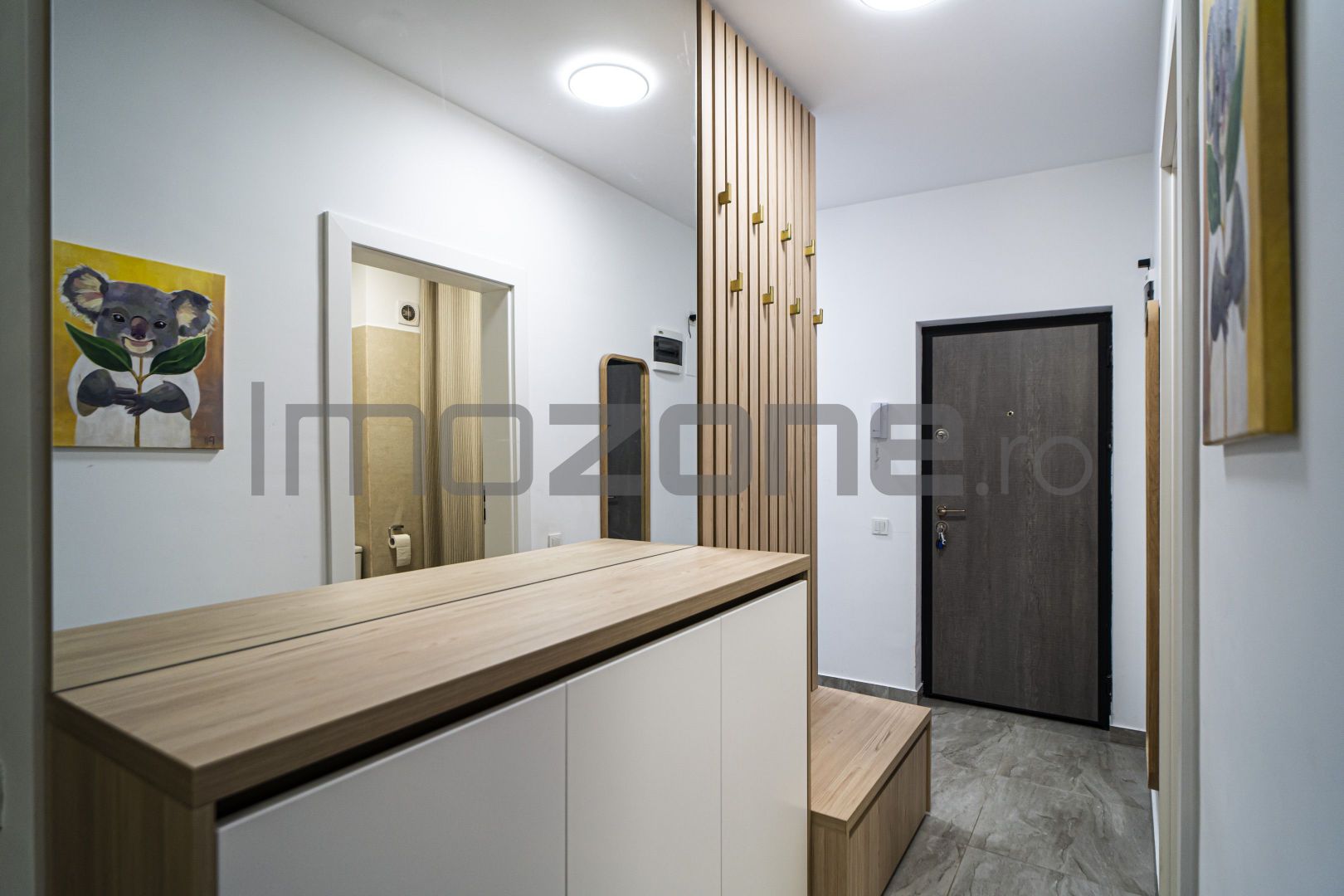 Plaza Mall, 2 camere, decomandat, 60 mp, etaj 2, mobilat, parcare subsol, boxa - Poză 13