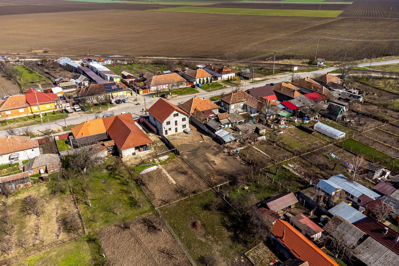 Casă nouă 6 camere semifinalizată în Sântana - Poză 11