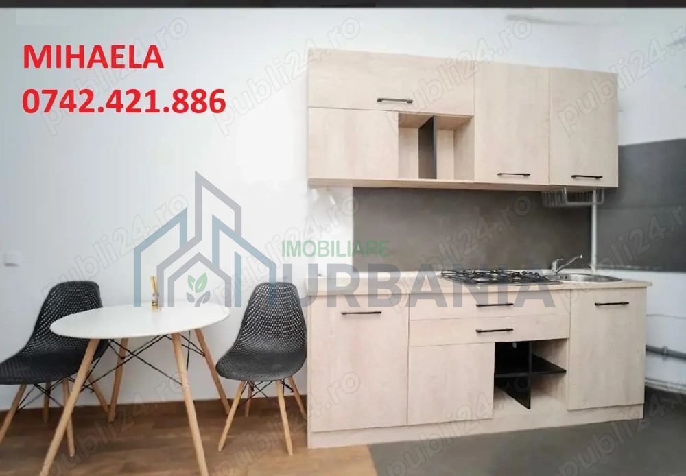 Studio modern - zona Palas - bloc nou - pat matrimonial - AC & CT - Poză 1