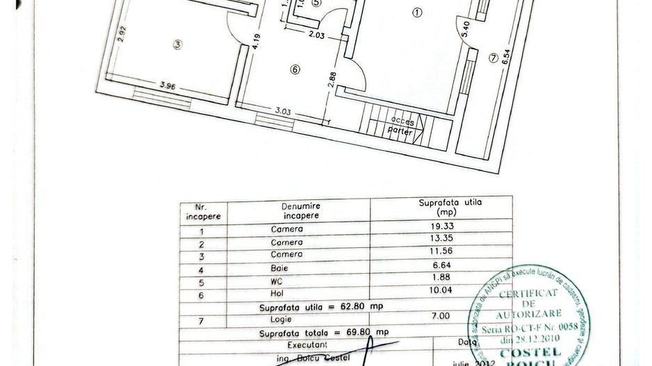 Casa P+1 ideala pentru 2 familii sau pentru inchiriere – zona centrala - Schiță 28