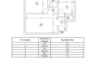 Apartament 2 camere mobilat complet – zonă centrală Brașov - Poză 7