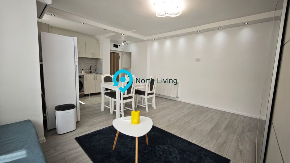 Studio decomandat 45 mp | Modern | Gară de Nord | Mobilat - Poză 3