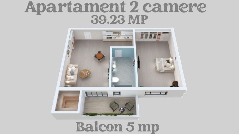 Apartament 2 camere + grădină | Lacul Binder, Sibiu | Parcare inclusă - Poză 8