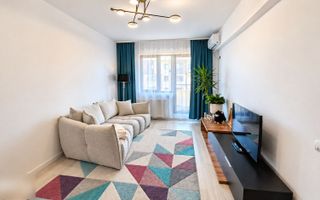 Vanzare Apartament 2 camere 55,64 mp, parcare inclusă, mobilat, 2 balcoane - Poză 1