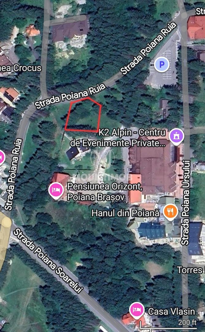 Teren intravilan în Poiana Brașov, strada Poiana Ruia - Poză 1